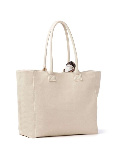 Borsa tote grande con logo ricamato LIU JO | AA6200T546A/31308